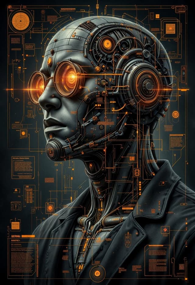 Cyborg Technology (Black Orange)