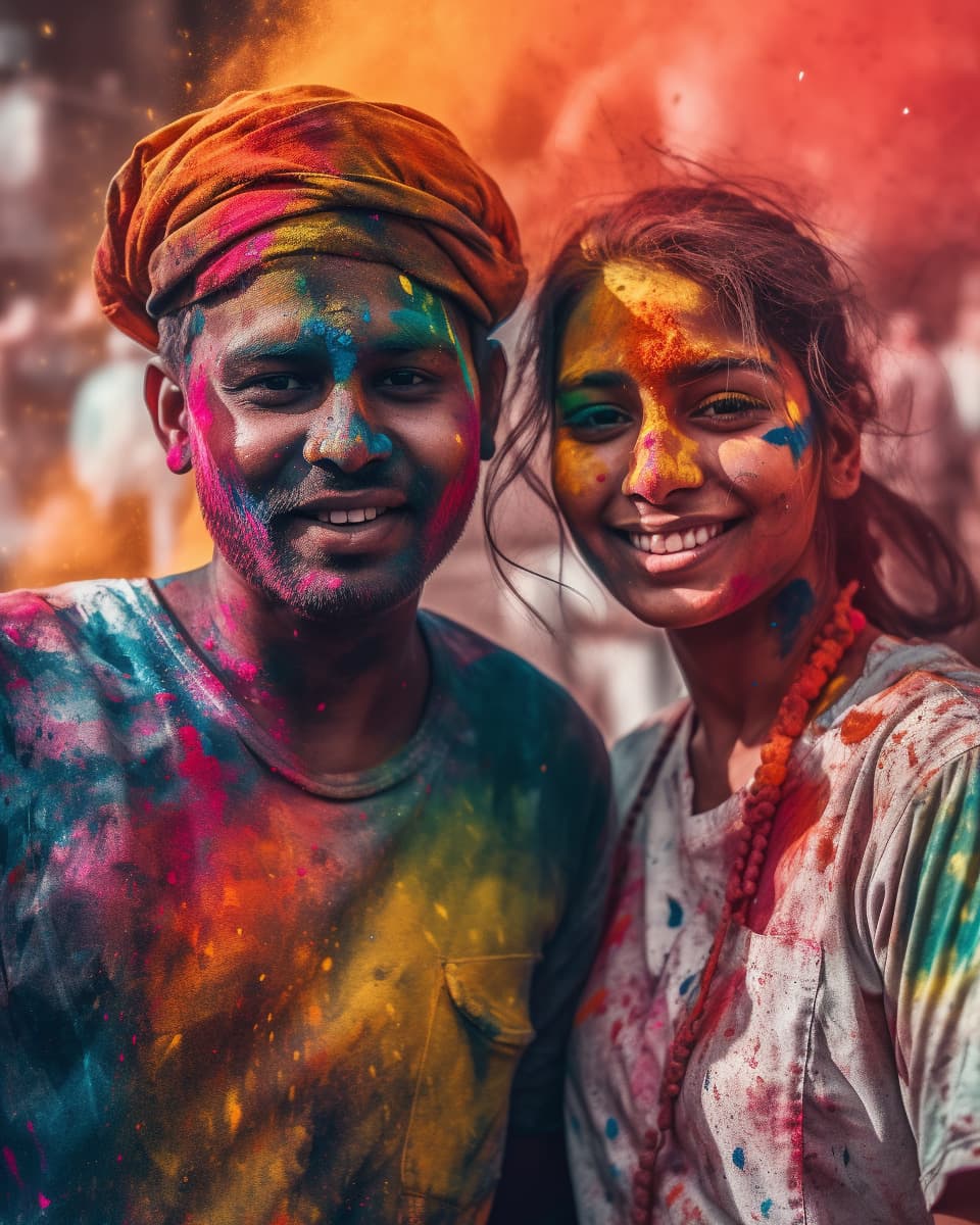 Holi Festival of Colors, India - Image 1