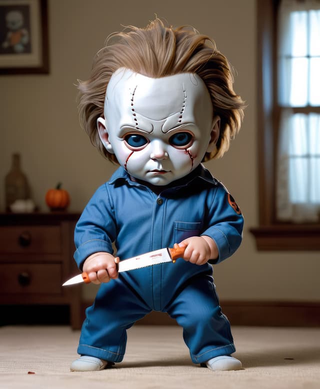 Horror Villains as Infants