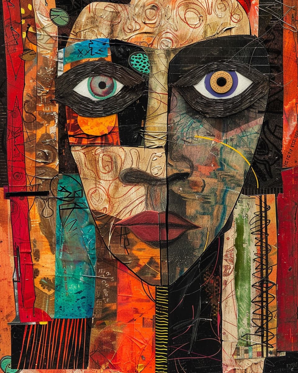 Mixed Media Collage 1 - Image 1