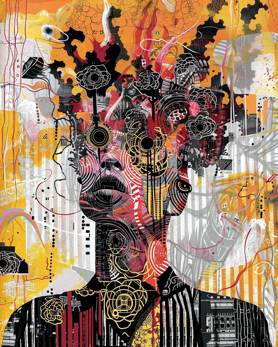 Mixed Media Collage 2 - Image 1