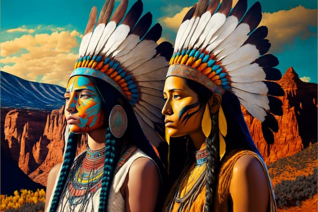 Native American women