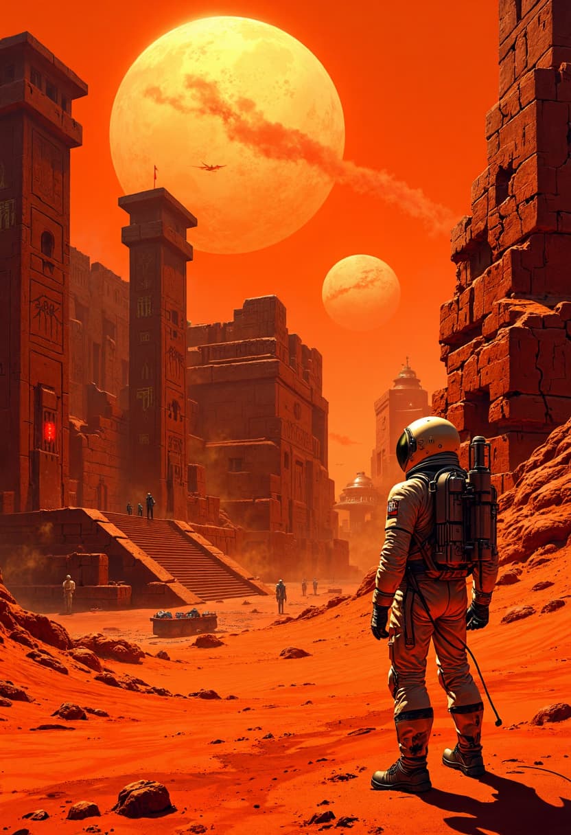 Retro Sci-Fi (Desert Planet) - Image 1