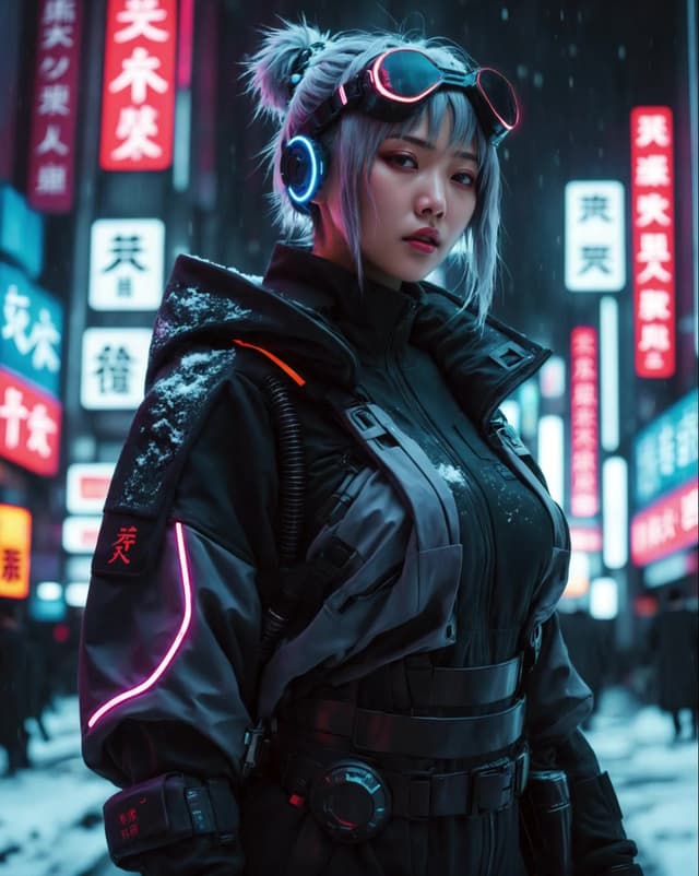 Cyberpunk Snow