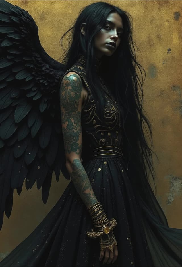 Gold Goth Girls 2