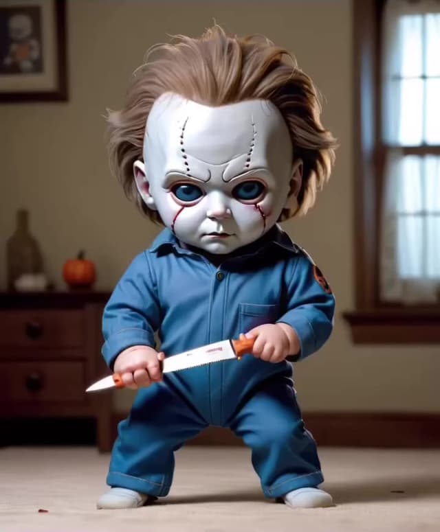 Horror Villains as Infants