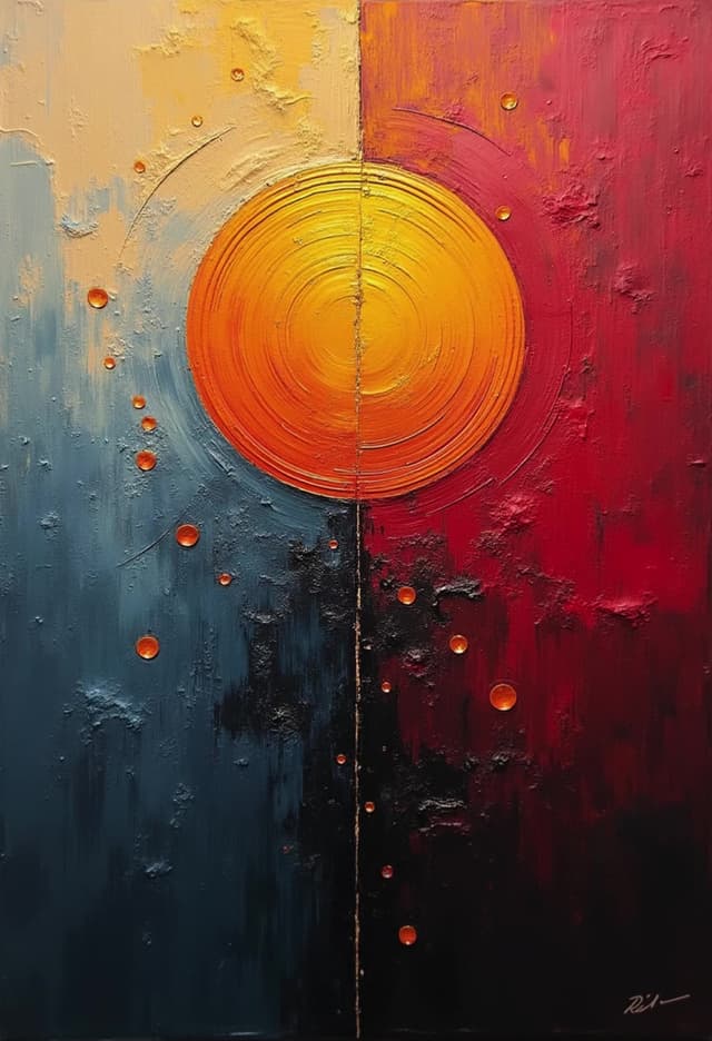 Oil Painting (Hot vs. Cold)